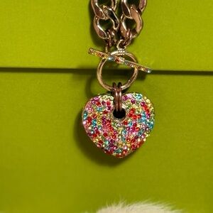 Gold Heart Pendant Necklace